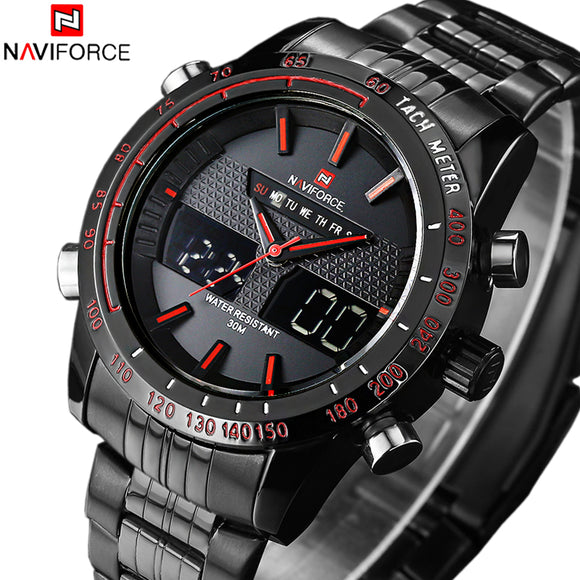 NAVIFORCE Luxury brand Full Steel Watch