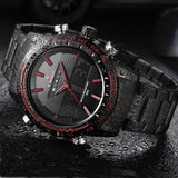 NAVIFORCE Casual Watch Men Sport LED Digital Watch waterproof