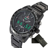 NAVIFORCE Casual Watch Men Sport LED Digital Watch waterproof