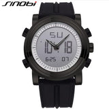 SINOBI Sports Watch Men's Wrist Watches Digital Quartz Clock