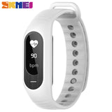 SKMEI Women Men Wristband Blood Pressure Digital Wristwatches