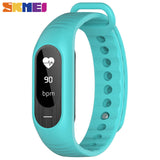 SKMEI Women Men Wristband Blood Pressure Digital Wristwatches