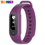 SKMEI Women Men Wristband Blood Pressure Digital Wristwatches