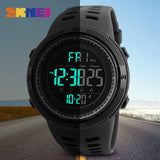 SKMEI Brand Men's Fashion Sports Watches Chrono Countdown Men Waterproof Digital Watch Man military Clock Relogio Masculino