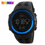 SKMEI Brand Men's Fashion Sports Watches Chrono Countdown Men Waterproof Digital Watch Man military Clock Relogio Masculino