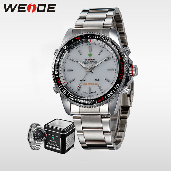 WEIDE  genuine analog clock men waterproof watch automatic self-wind